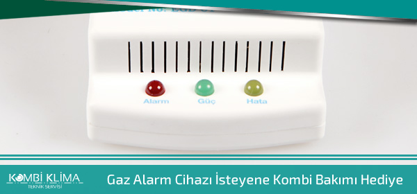 Gaz Alarm Cihazı Kampanyası